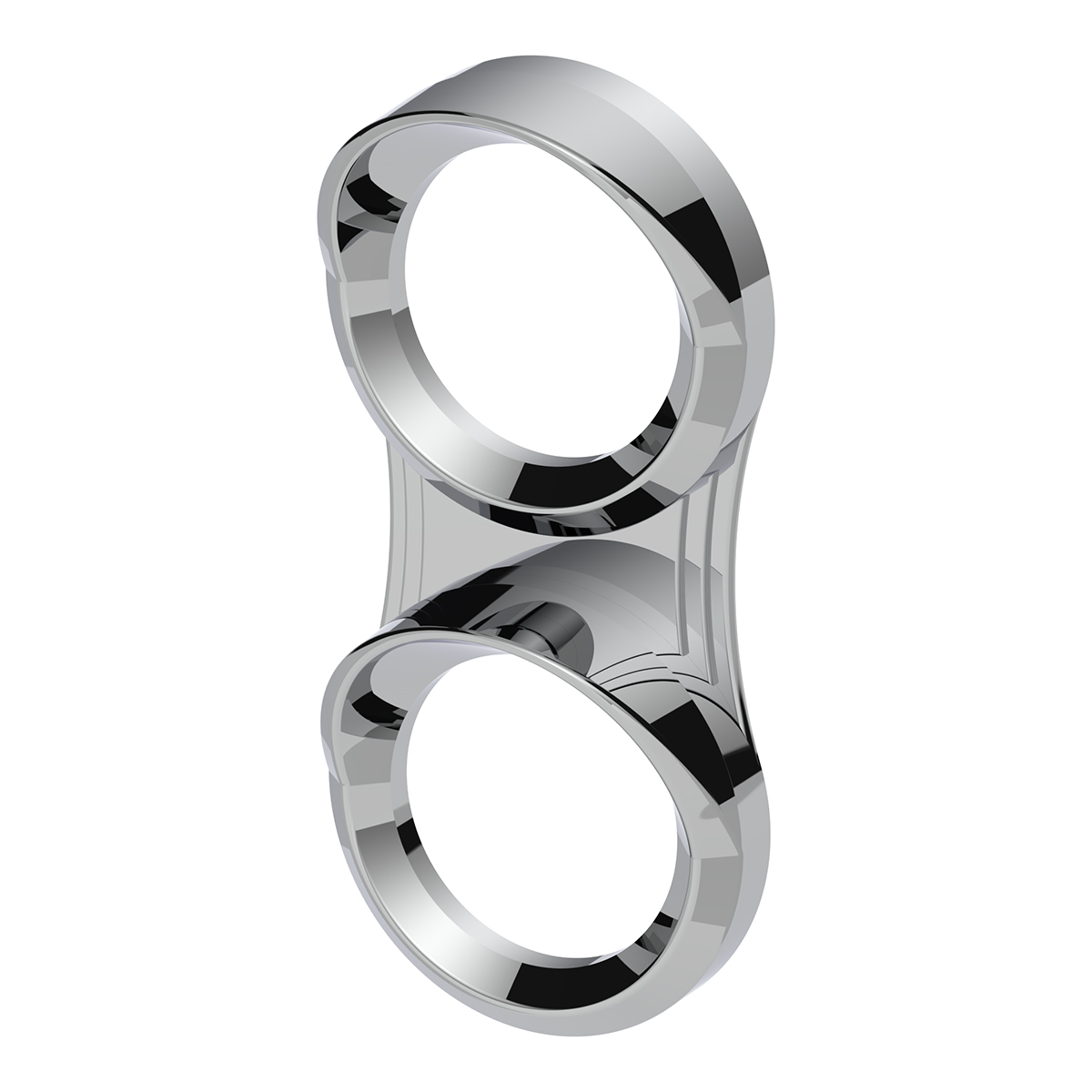 2 Gauge Cluster Bezel With Visor For 2006+ Peterbilt - Vertical