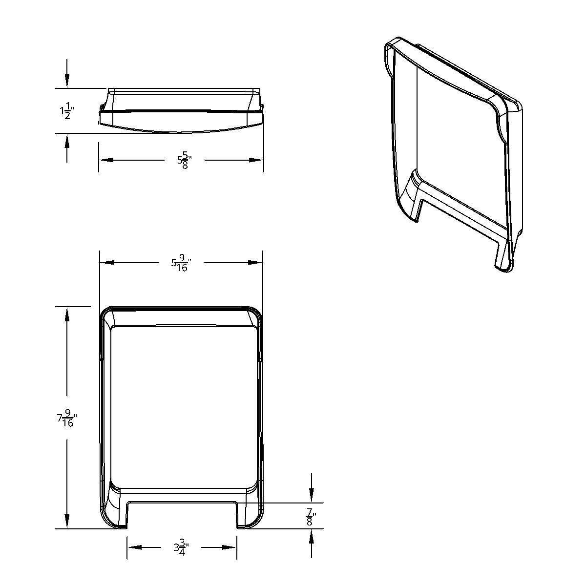 Left Gauge Dash Panel Trim For 2006+ Kenworth - Thumbnail 5