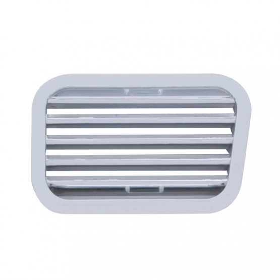 Chrome Plastic A/C Defroster Vent For 2006+ Kenworth W900/T800/T660/T600- Passenger