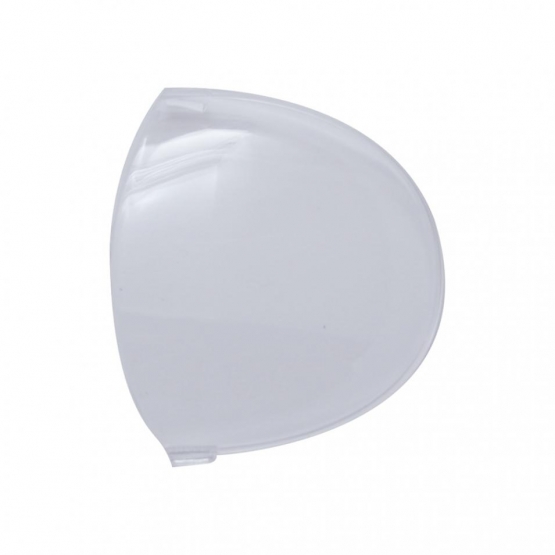 Round Dome Light Lens For 2006+ Kenworth - Clear (Card of 2)