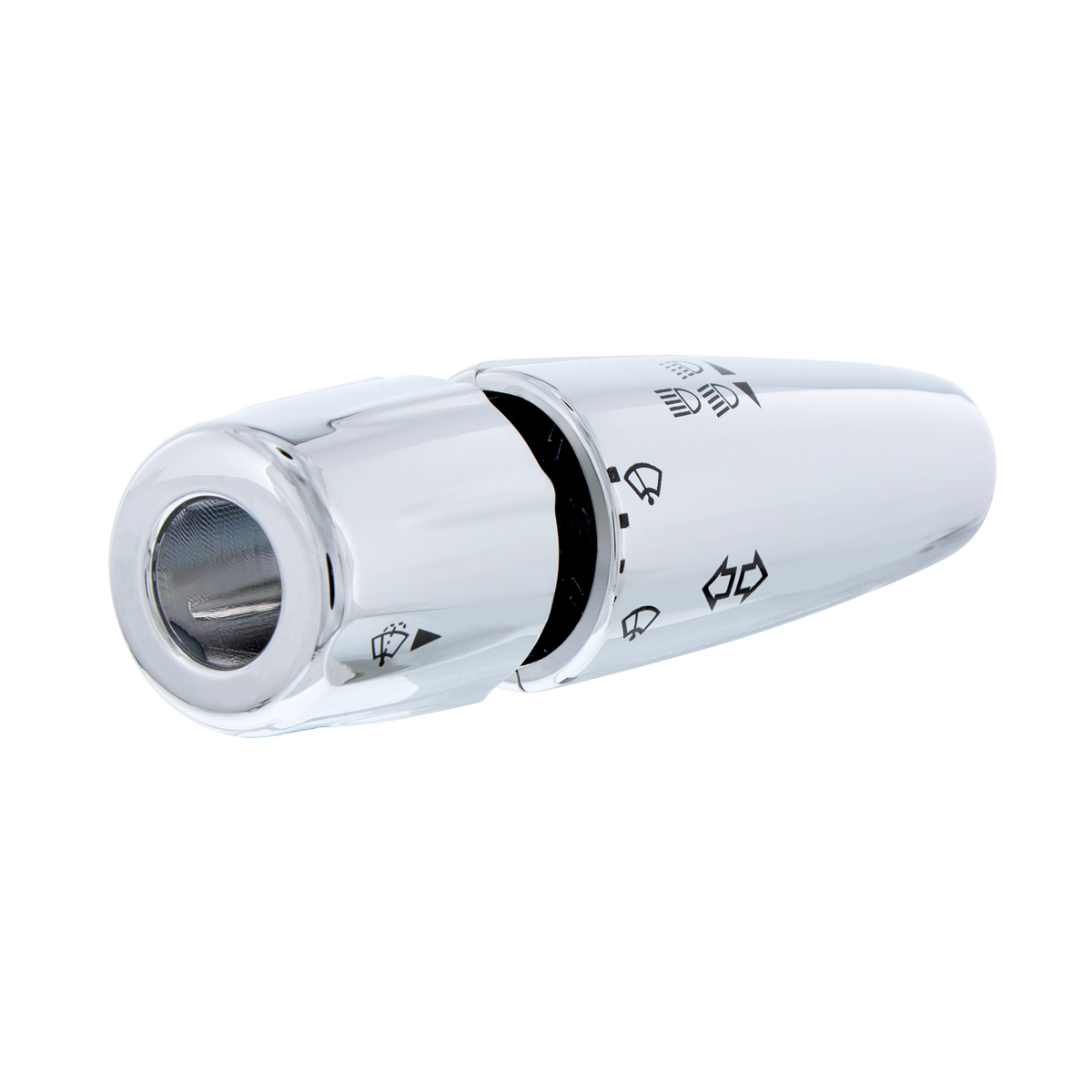 Chrome Plastic Turn Signal Lever Cover For 2006+ Peterbilt & Kenworth Trucks - Thumbnail 6