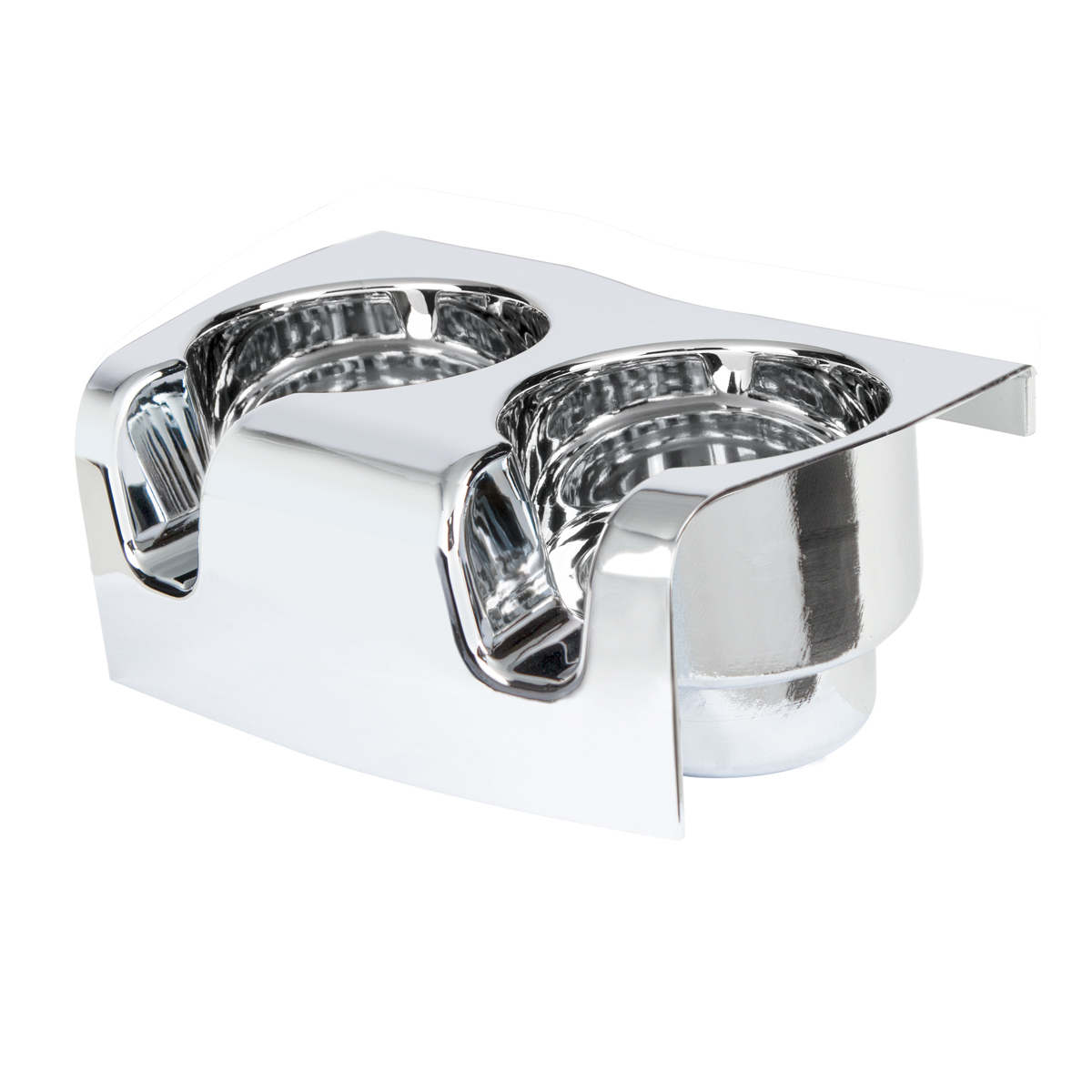 Chrome Plastic Cup Holder For Kenworth W900/T800 (2006+) And T660 (2007-2017) - Thumbnail 5