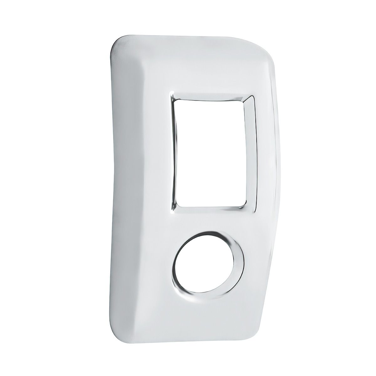 Chrome Plastic Dash Dimmer Switch Trim For 2006+ Kenworth W900/T800/T660/C500