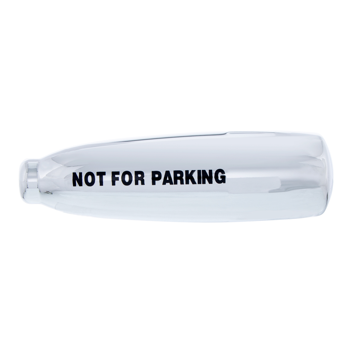 Chrome Plastic "Not For Parking" Trailer Brake Lever Cover For 2006+ Kenworth - Thumbnail 2