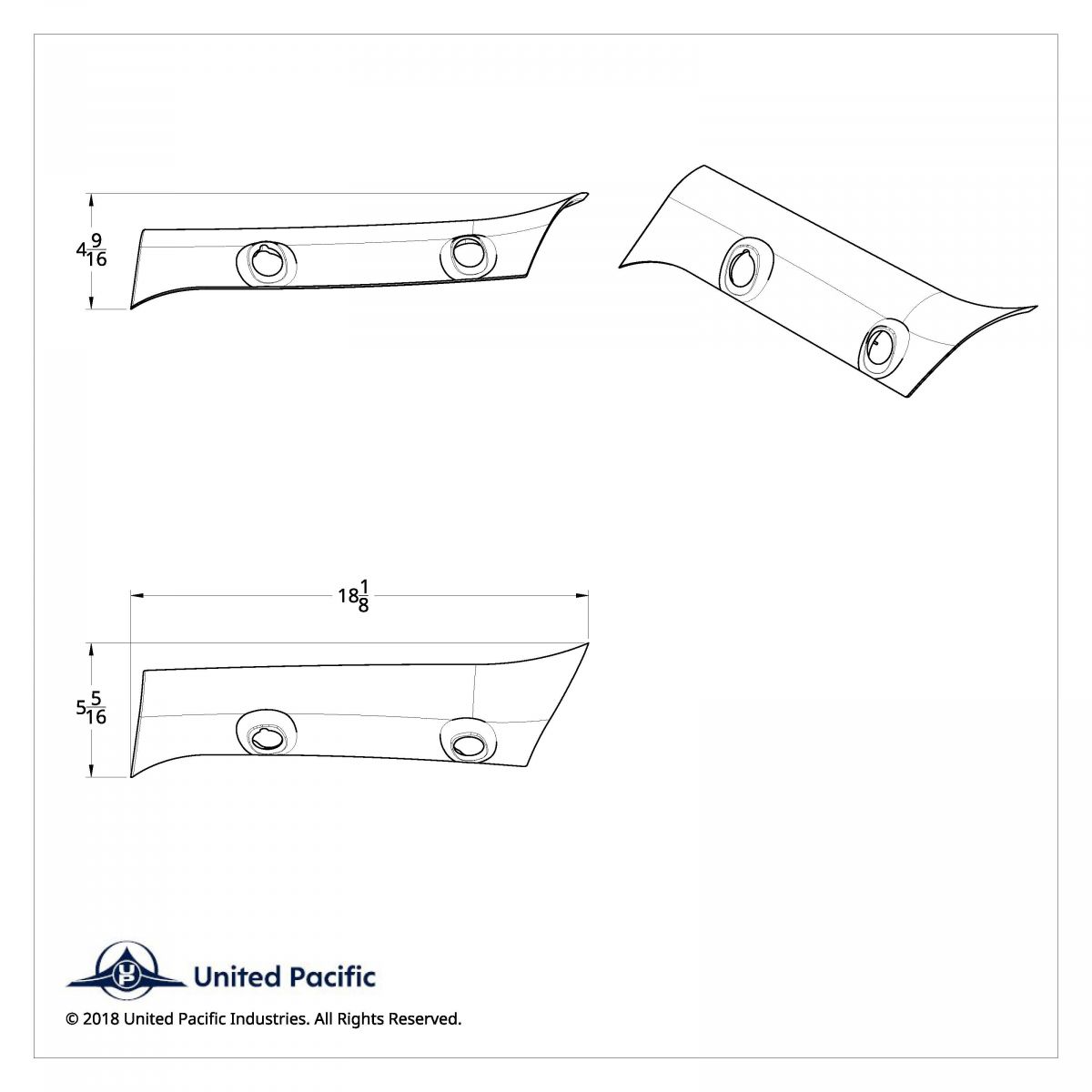 Chrome Plastic Interior Window Post Cover For 2006-2024 Kenworth W900 - Driver - Thumbnail 5
