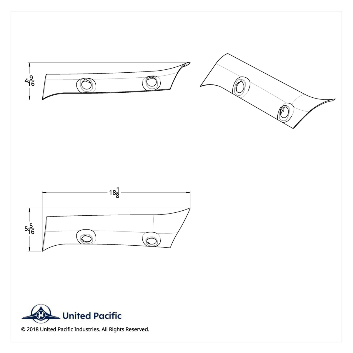 Chrome Plastic Interior Window Post Cover For 2006-2024 Kenworth W900 - Driver - Thumbnail 7