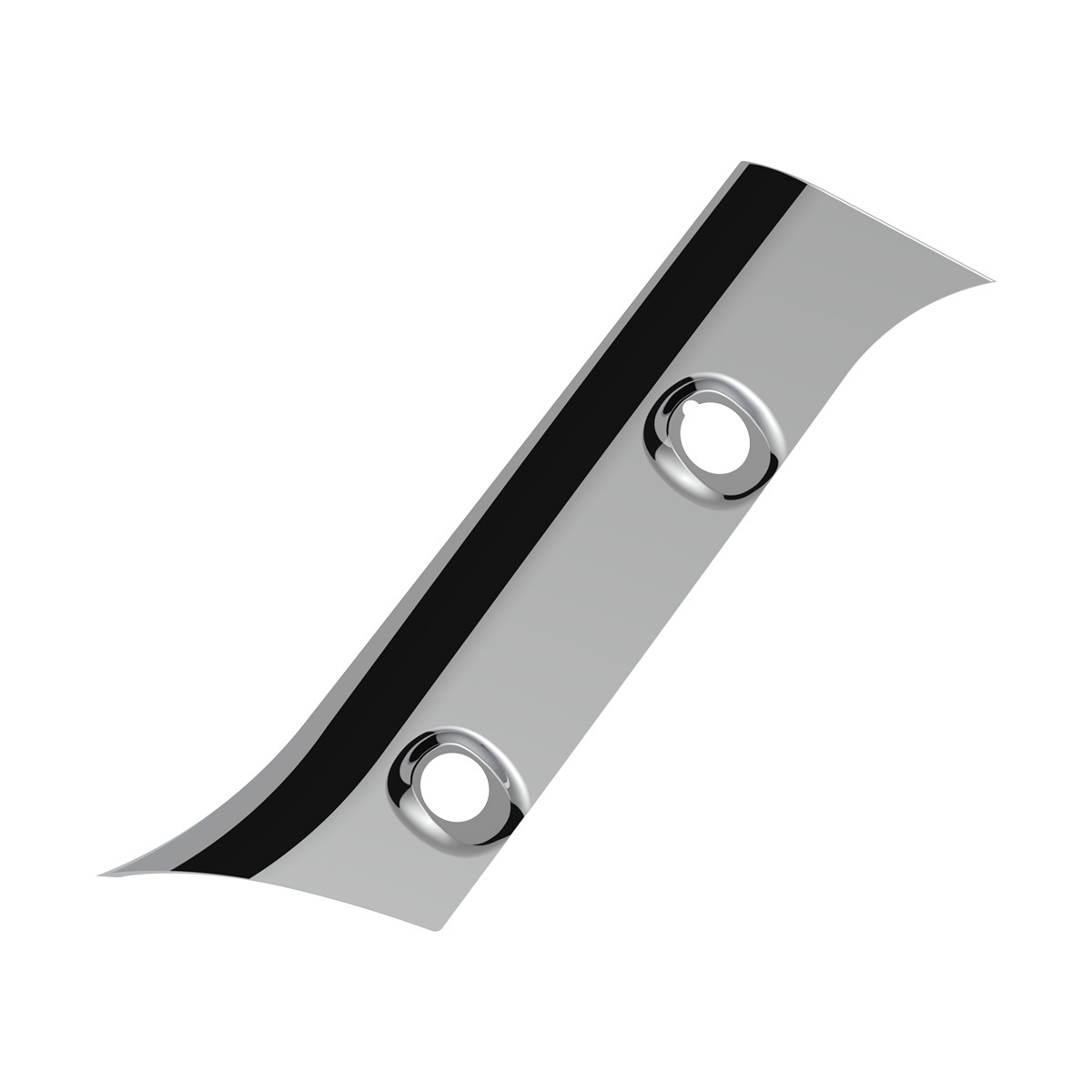 Chrome Plastic Interior Window Post Cover For 2006-2024 Kenworth W900 - Passenger - Thumbnail 6