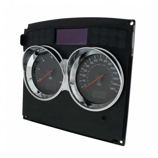 Speed/Tachometer Gauge Bezel With Visor For 2006+ Kenworth - Thumbnail 3