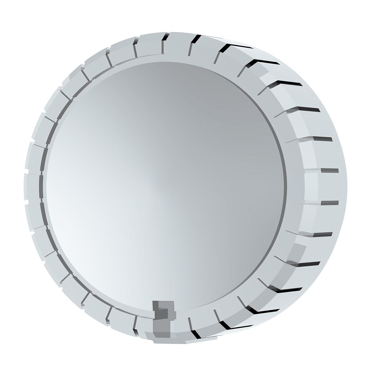 Chrome A/C Knob For Kenworth T680/T880 Sleeper