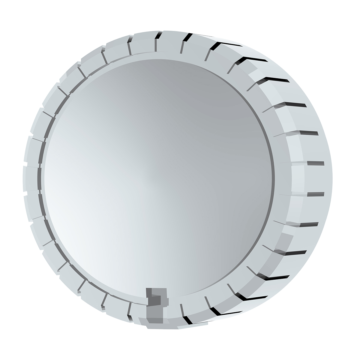 Chrome A/C Knob For Kenworth T680/T880 Sleeper - Thumbnail 7