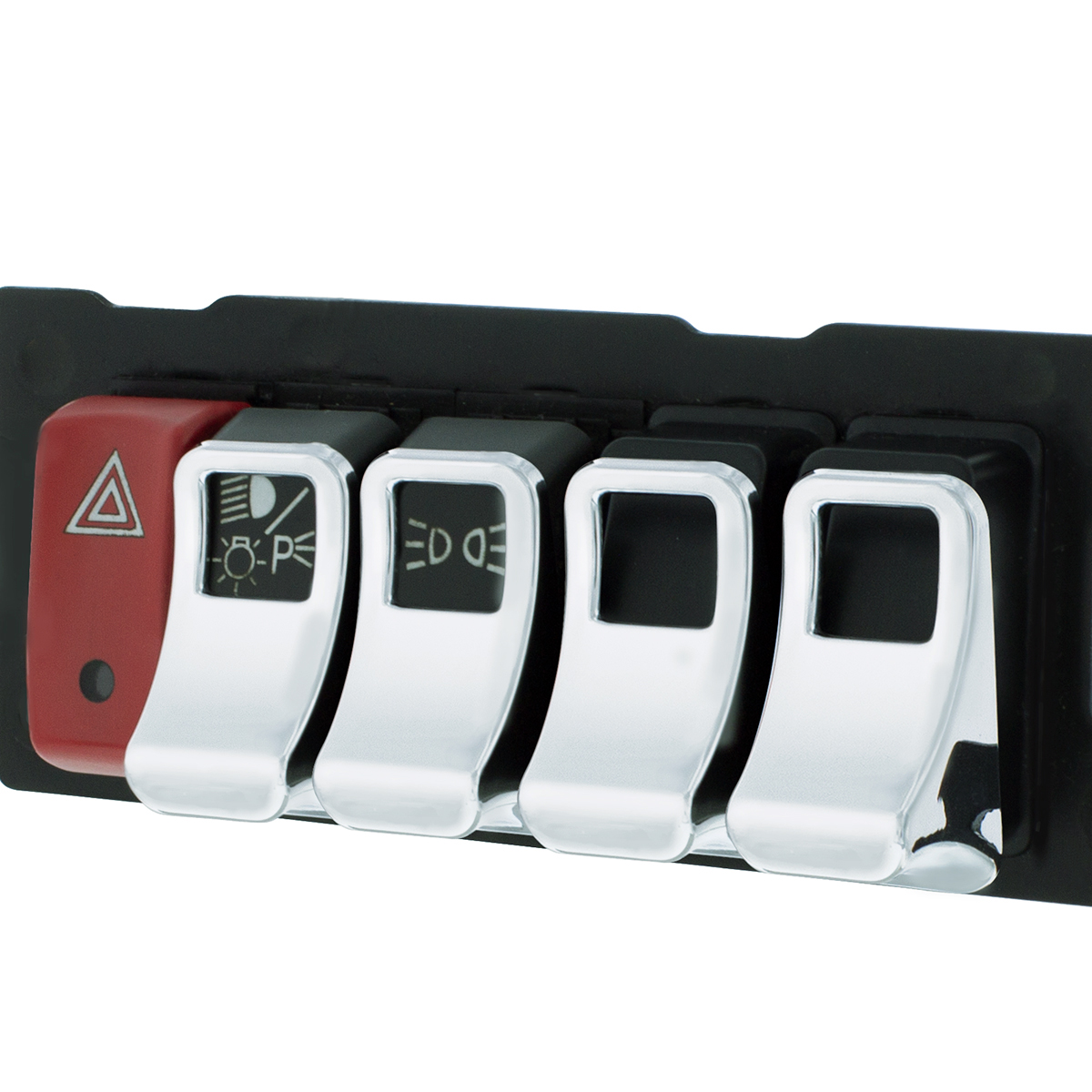 Chrome Switch Cover For Kenworth T680/T880/W990 (3-Pack) - Thumbnail 5