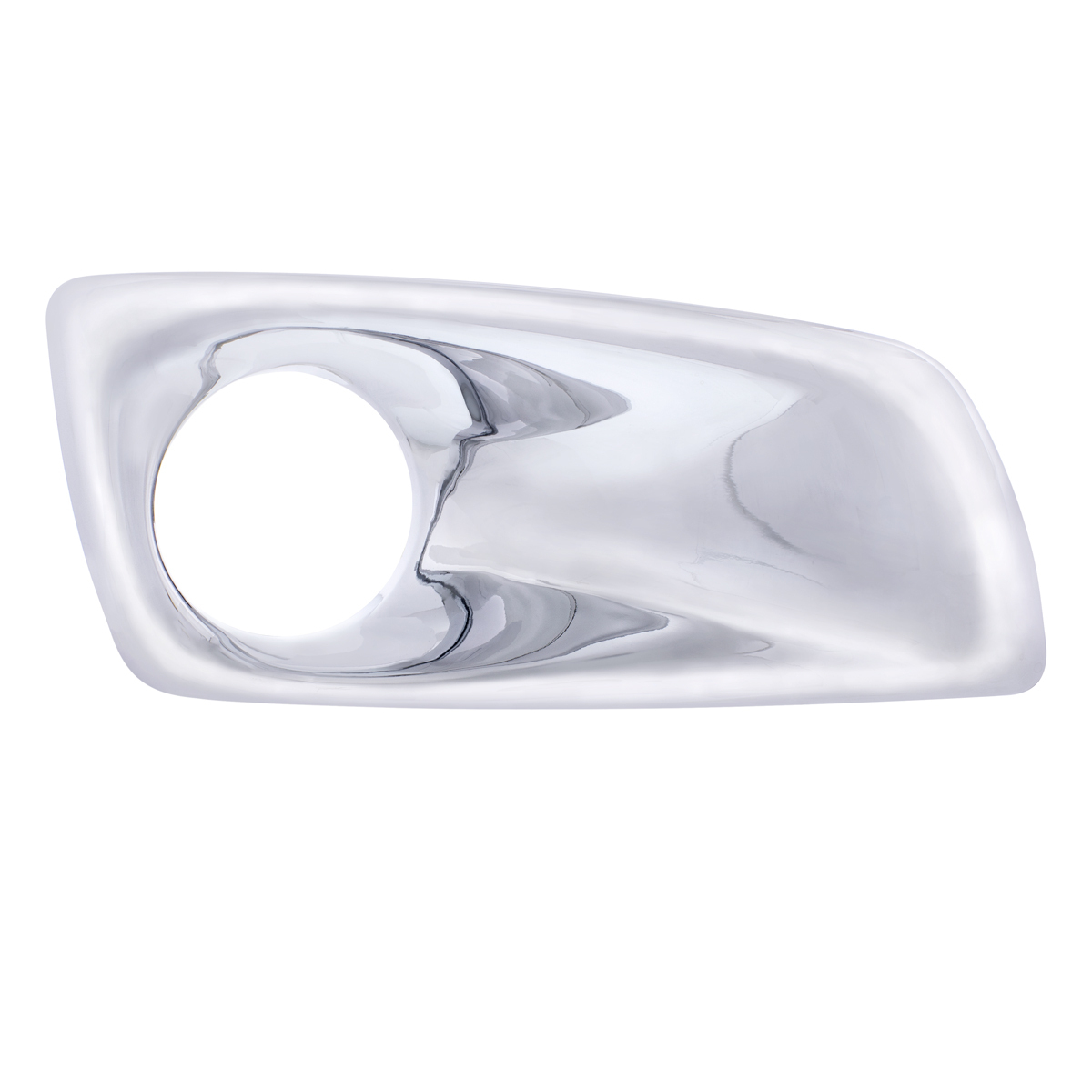 Chrome Plastic Fog Light Cover With Light Opening For 2007-2017 Kenworth T660 - Passenger - Thumbnail 5