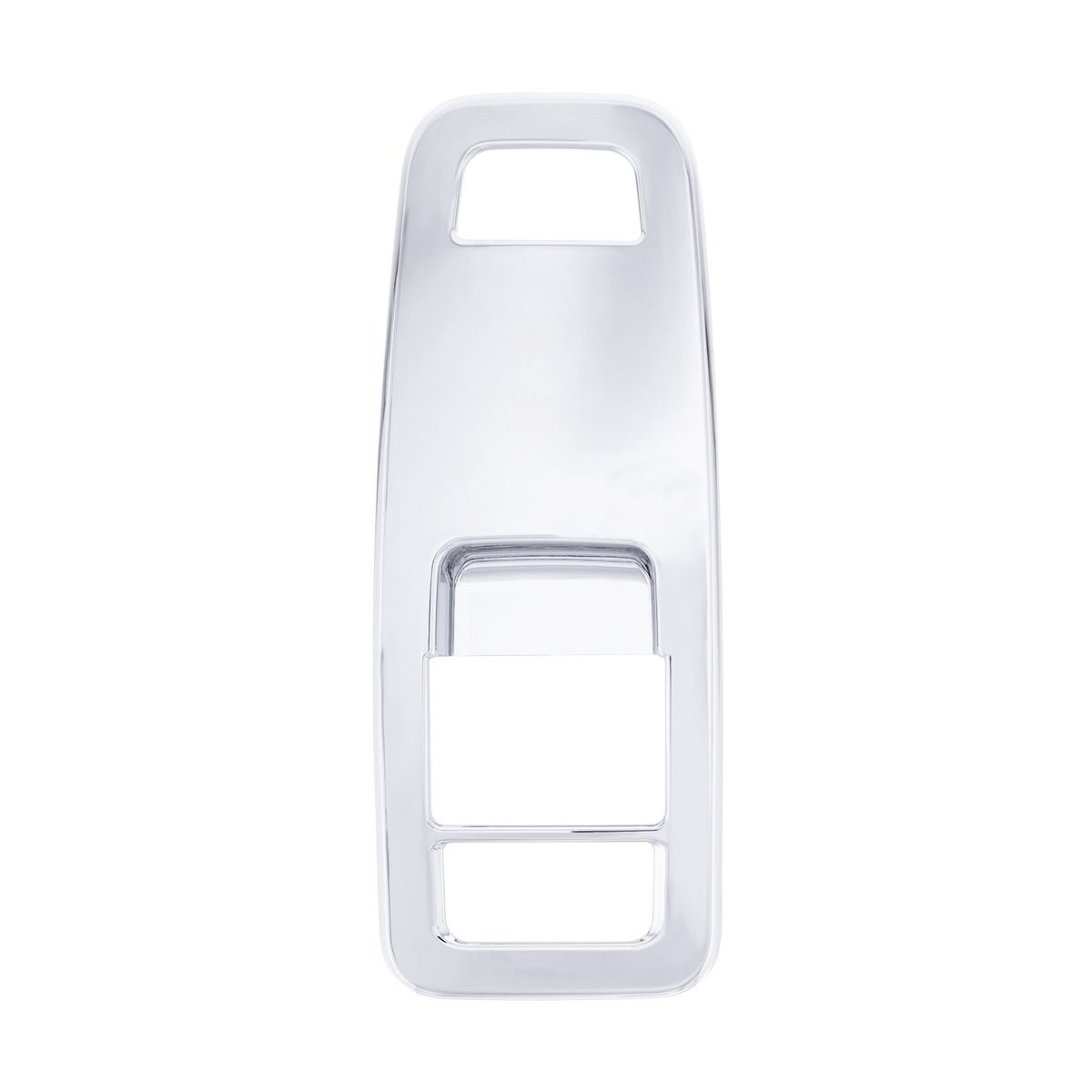 Chrome Plastic Door Switch Cover For 2013-2024 Kenworth T680-Driver (Without Power Mirrors)