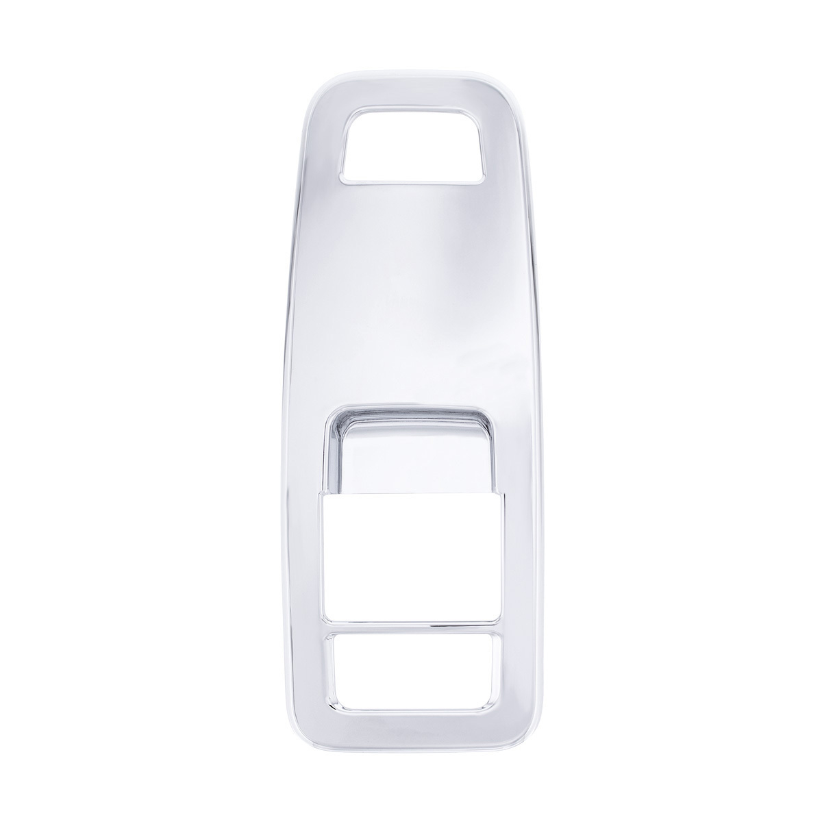 Chrome Plastic Door Switch Cover For 2013-2024 Kenworth T680-Driver (Without Power Mirrors) - Thumbnail 7