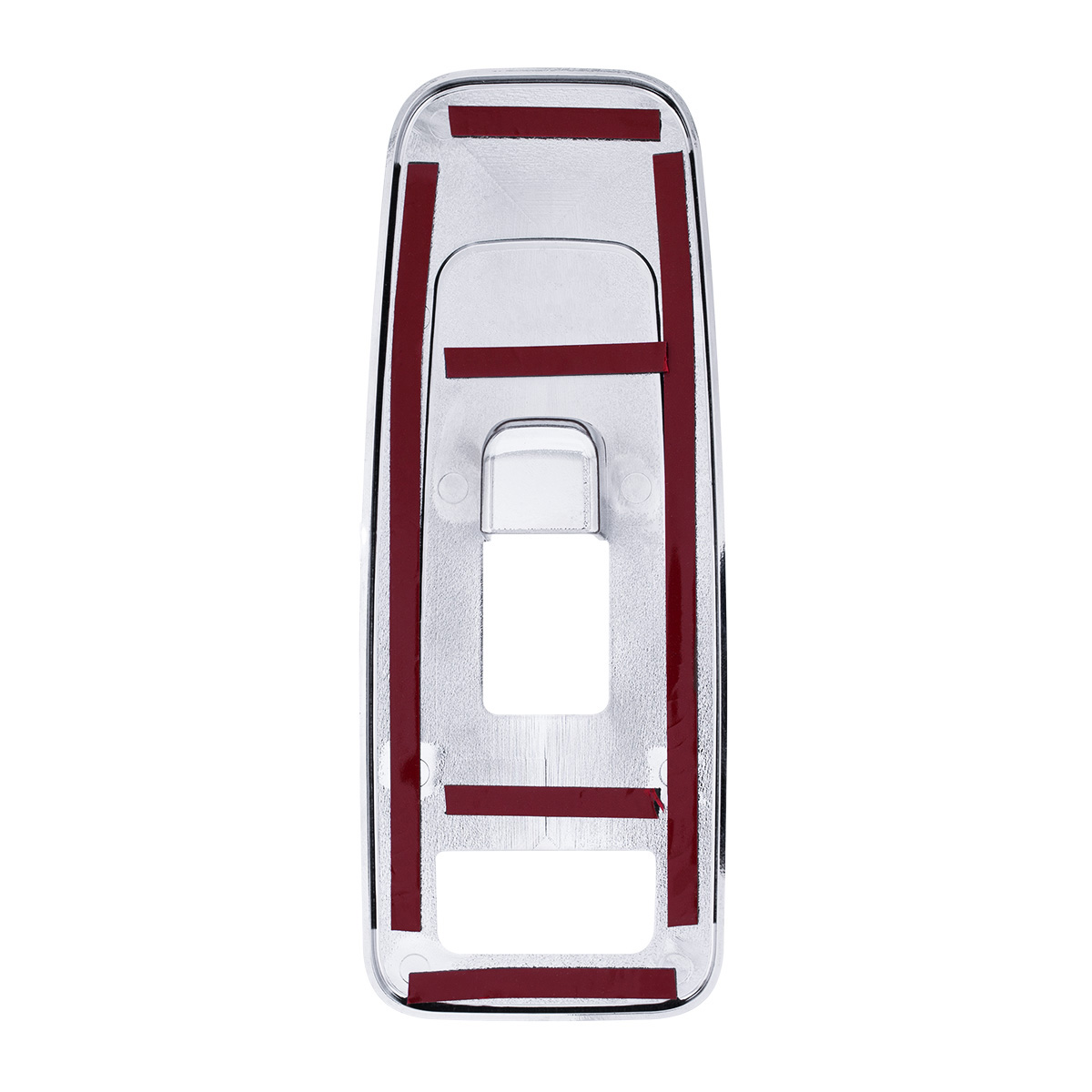 Chrome Plastic Door Switch Cover For 2013-2024 Kenworth T680-Passenger - Thumbnail 4
