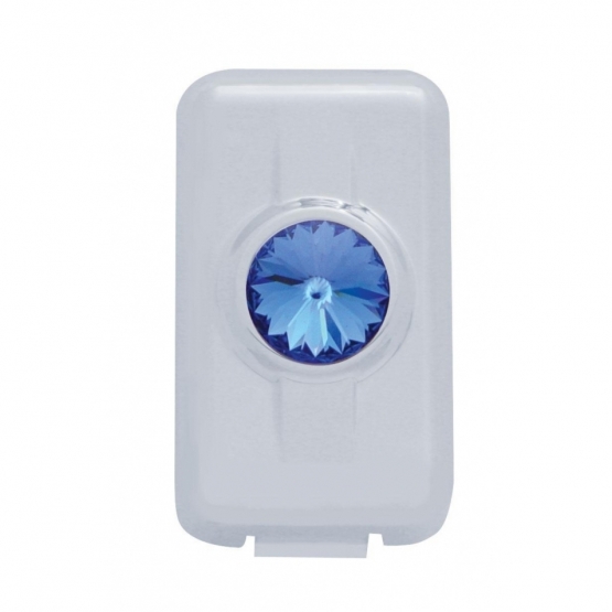 Switch Plug Cover For Volvo - Blue Crystal (2-Pack)