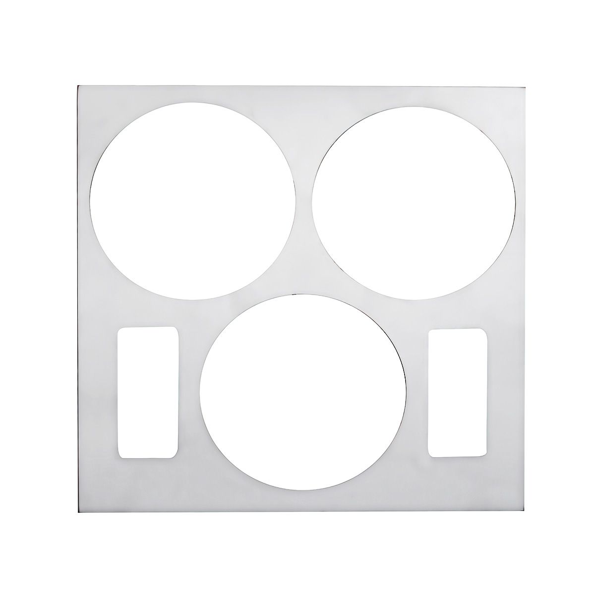 Stainless Steel Volvo A/C Control Trim