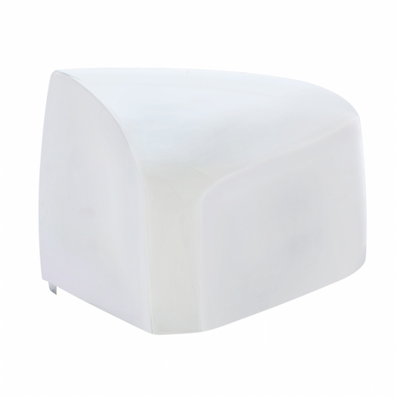 Chrome Hood Mirror Cover For 2003-2017 Volvo VN/VNL - Driver - Thumbnail 2