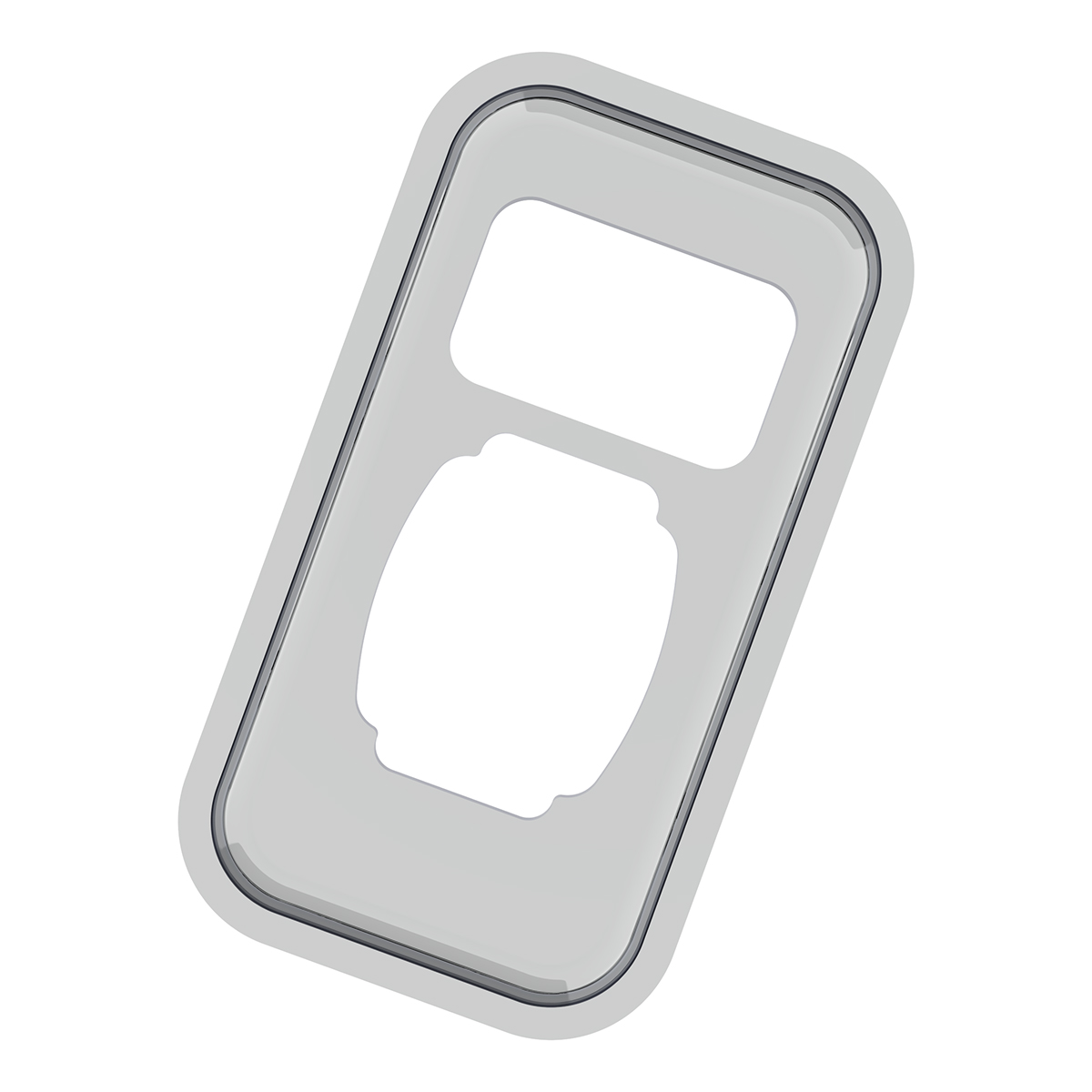 Chrome Plastic Dimmer Switch Trim For Peterbilt - Thumbnail 3