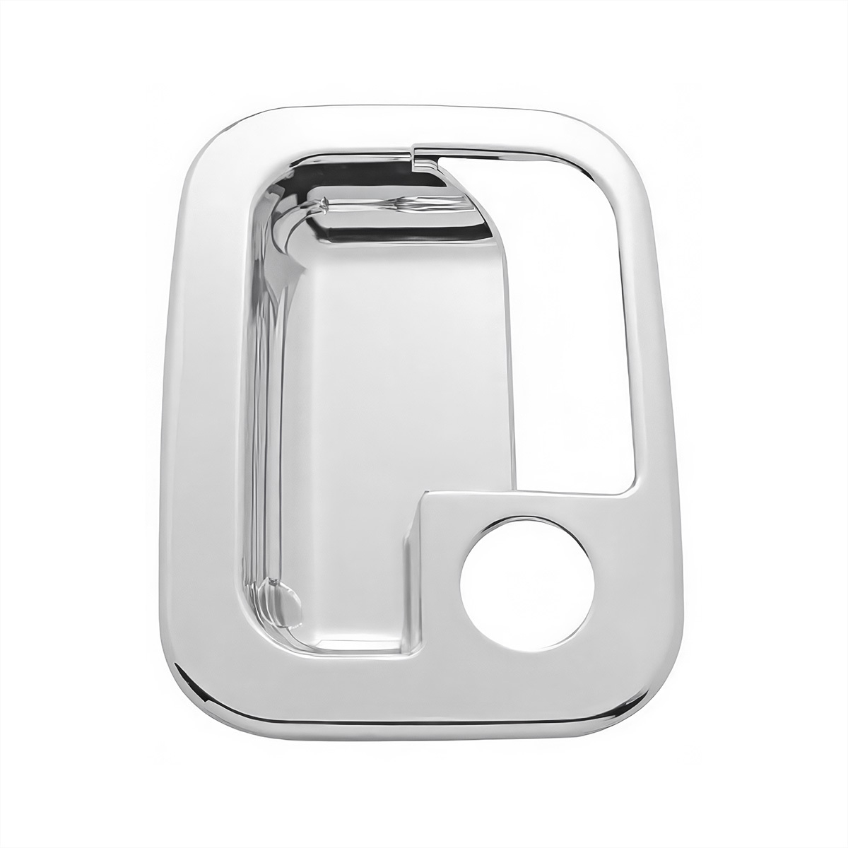 Chrome Exterior Door Handle Cover For 2003+ Kenworth & 2004+Peterbilt Trucks - Driver - Thumbnail 3