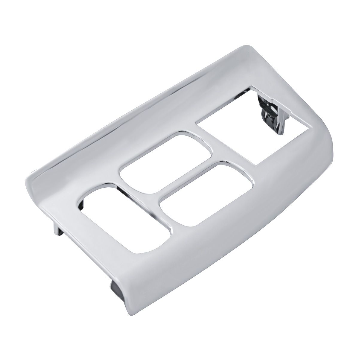 Chrome Plastic Window Switch Panel For 1999-2010 Peterbilt 387 - Driver