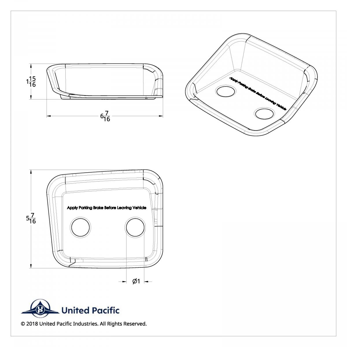 Air Valve Bezel Cover For 2008-2023 Peterbilt 389 - Thumbnail 7