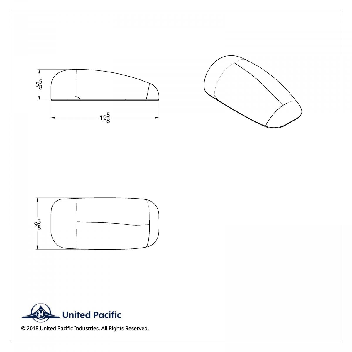 Chrome Mirror Cover For PB 387 (2000-2011), 587 (2012-2018), & KW T700 (2010-2016) - Driver - Thumbnail 7