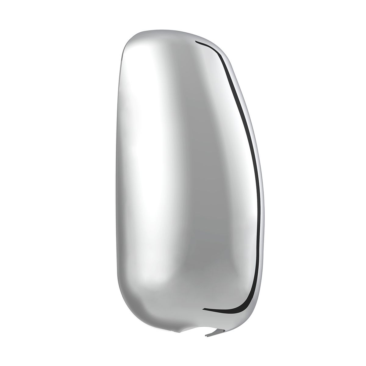 Chrome Mirror Cover For PB 387 (2000-2011), 587 (2012-2018), & KW T700 (2010-2016) - Passenger