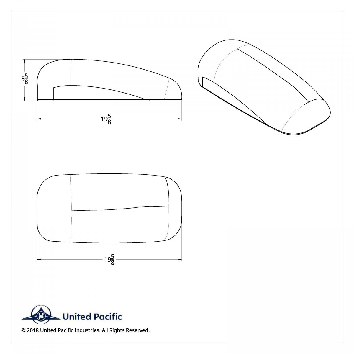 Chrome Mirror Cover For PB 387 (2000-2011), 587 (2012-2018), & KW T700 (2010-2016) - Passenger - Thumbnail 7