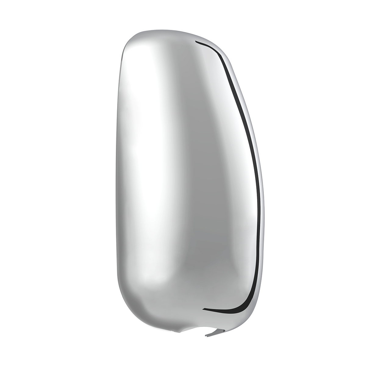 Chrome Mirror Cover For PB 387 (2000-2011), 587 (2012-2018), & KW T700 (2010-2016) - Passenger - Thumbnail 8