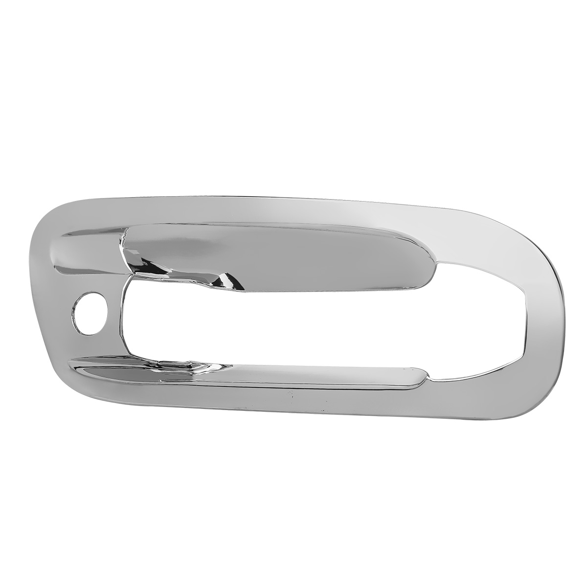 Chrome Door Handle Cover For Peterbilt 579 (2013-2021) & 567 (2015-2019) - Passenger - Thumbnail 2