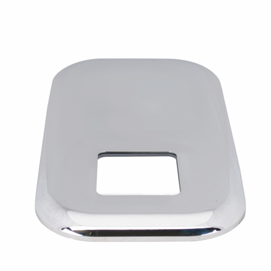 Chrome Shift Plate Cover For Peterbilt Trucks - Fits OEM S22-6041M01-234 (Bulk)