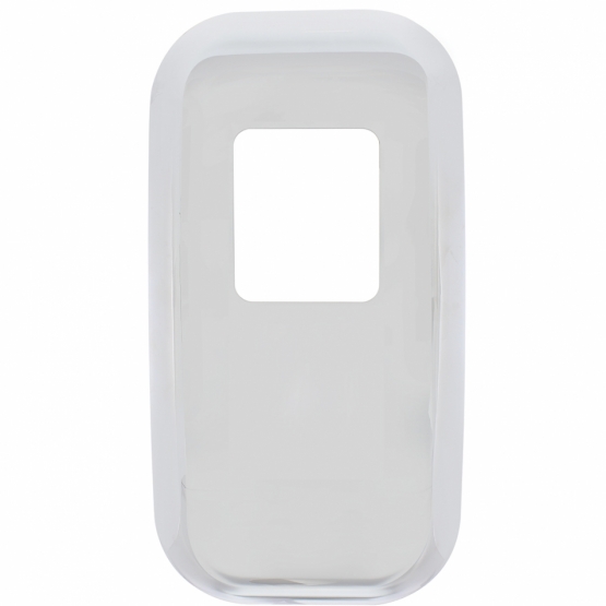 Chrome Shift Plate Cover For Peterbilt Trucks - Fits OEM S22-6041M01-234 (Bulk) - Thumbnail 2