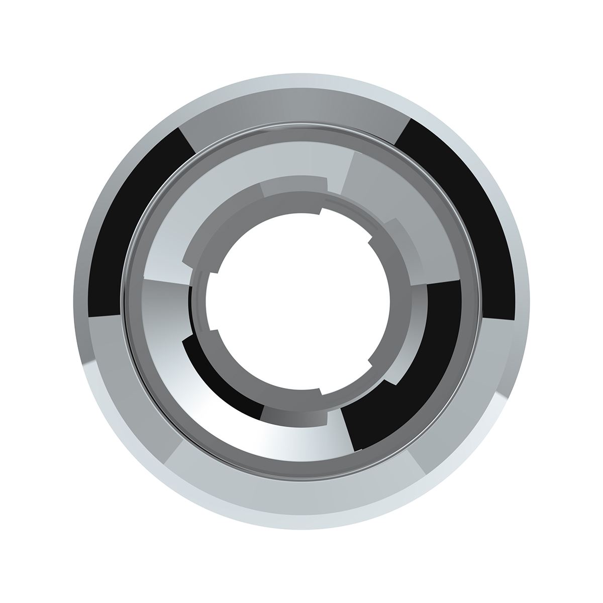 Chrome A/C Knob For 2013-2021 Peterbilt 579 - Thumbnail 2