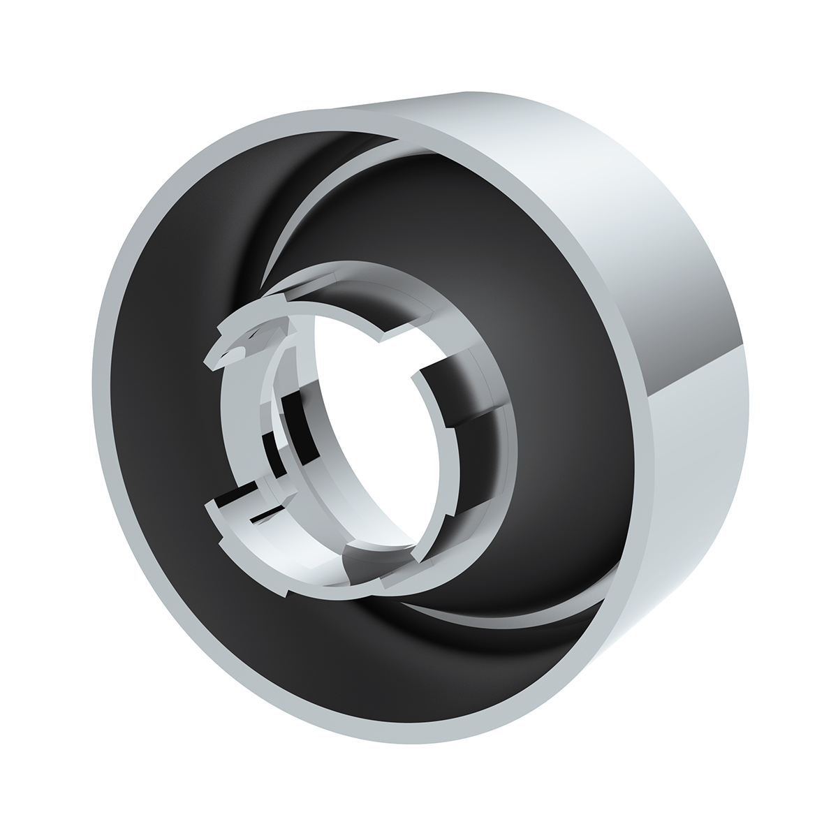 Chrome A/C Knob For 2013-2021 Peterbilt 579 - Thumbnail 4