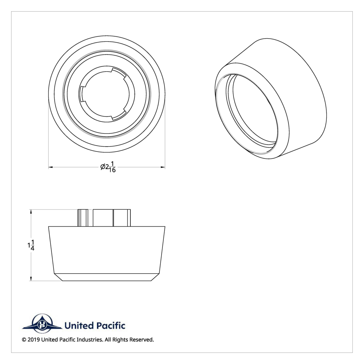 Chrome A/C Knob For 2013-2021 Peterbilt 579 - Thumbnail 8