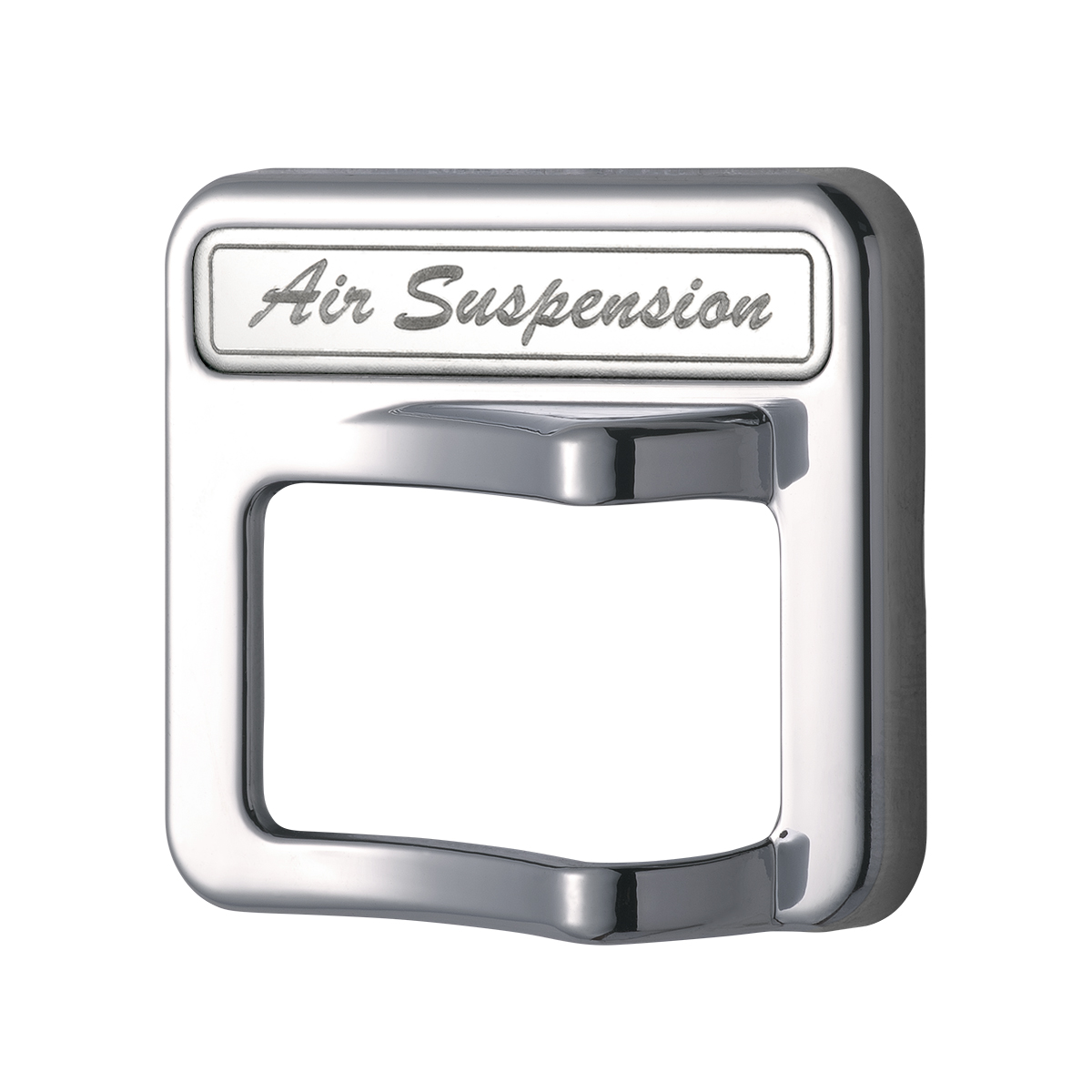 Chrome Rocker Switch Cover For Peterbilt 579 (2013-2019) & 567 (2014-2018)- Air Suspension - Thumbnail 2