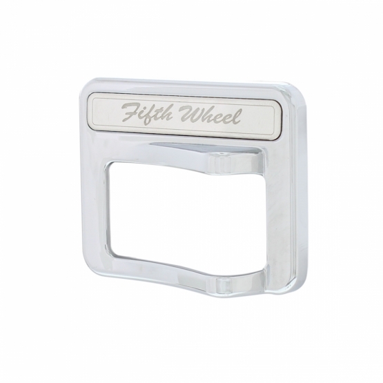 Chrome Rocker Switch Cover For Peterbilt 579 (2013-2019) & 567 (2014-2018)- Fifth Wheel - Thumbnail 2