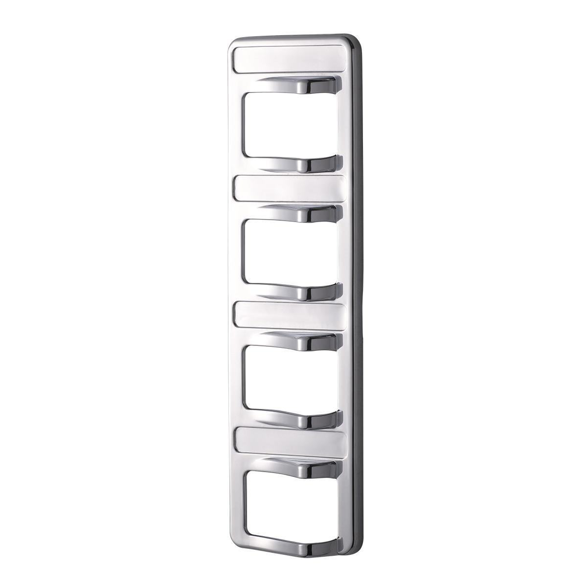 Chrome 4-Rocker Switch Cover For Peterbilt 579 (2012-2019) & 567 (2014-2019)- 4 Switches - Thumbnail 2