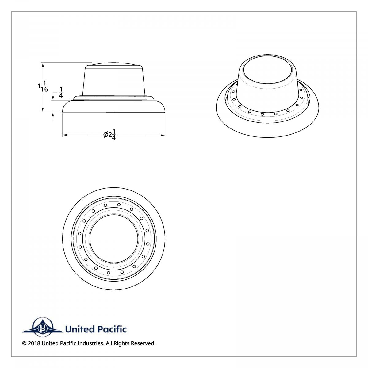Chrome Peterbilt Dash Data Display Module Control Knob Set - Thumbnail 5