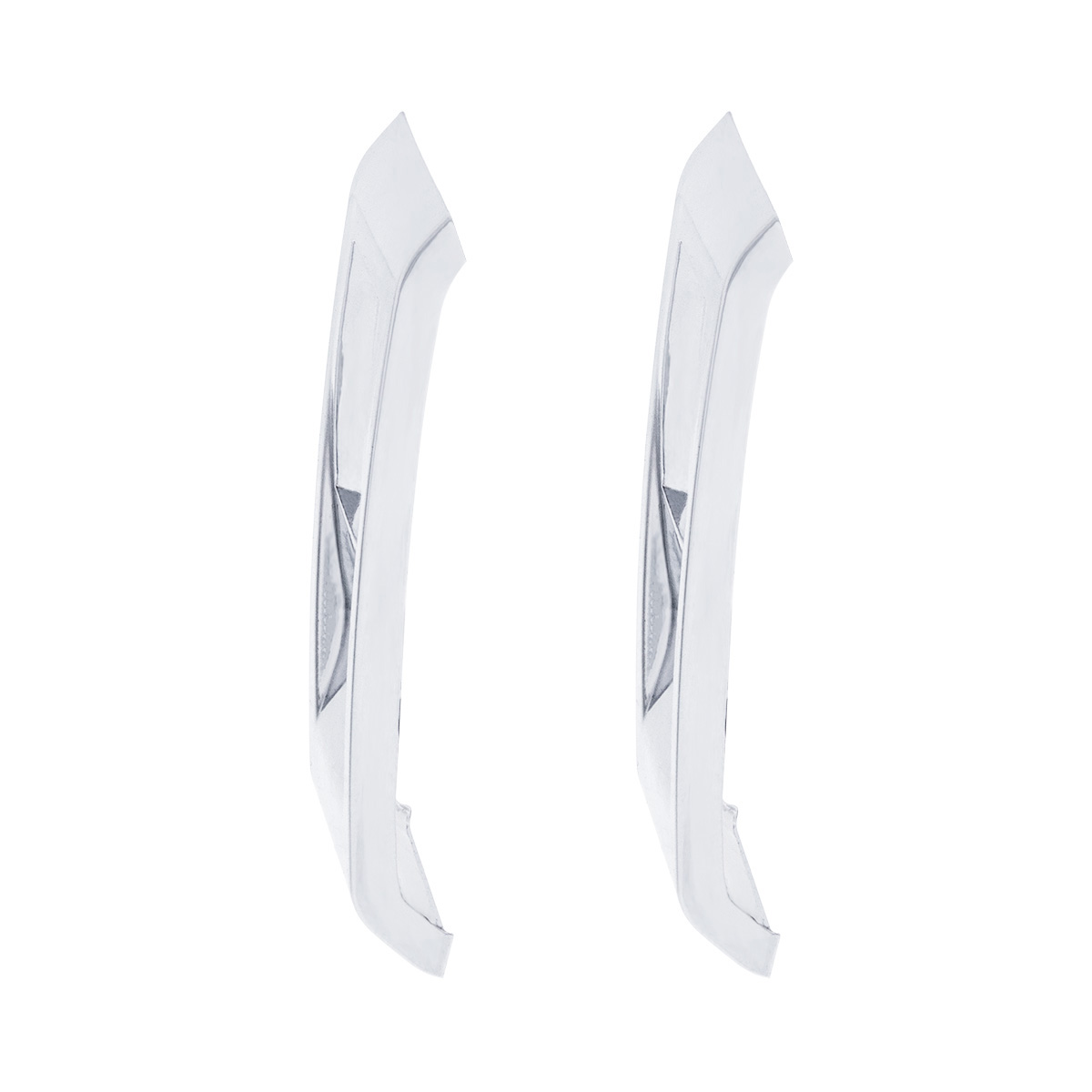 Chrome Plastic Rocker Switch Cover For 2022-2025 Peterbilt 579 (Pair) - Thumbnail 3