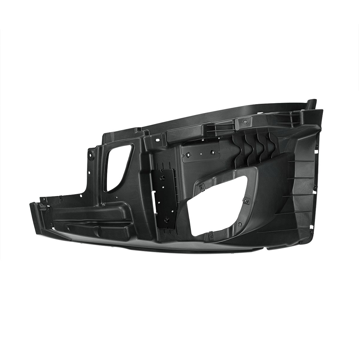 Bumper Reinforcement With Fog Light & Wheel Aero Trim Holes For 2018-2024 Freightliner Cascadia - Driver - Thumbnail 2