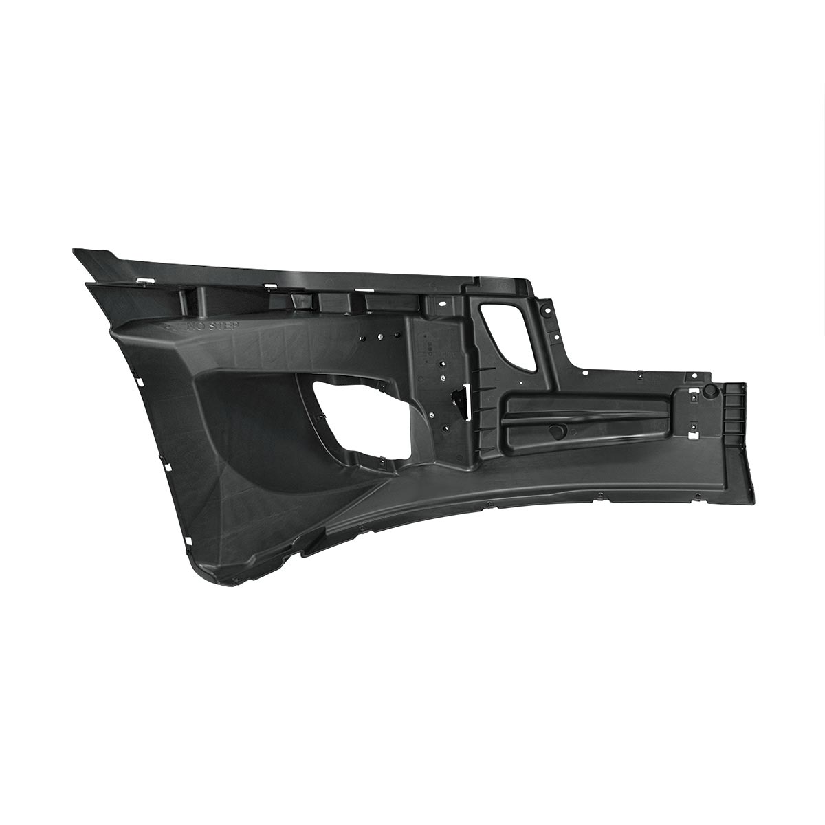 Bumper Reinforcement With Fog Light & Wheel Aero Trim Holes For 2018-2024 Freightliner Cascadia - Driver - Thumbnail 4