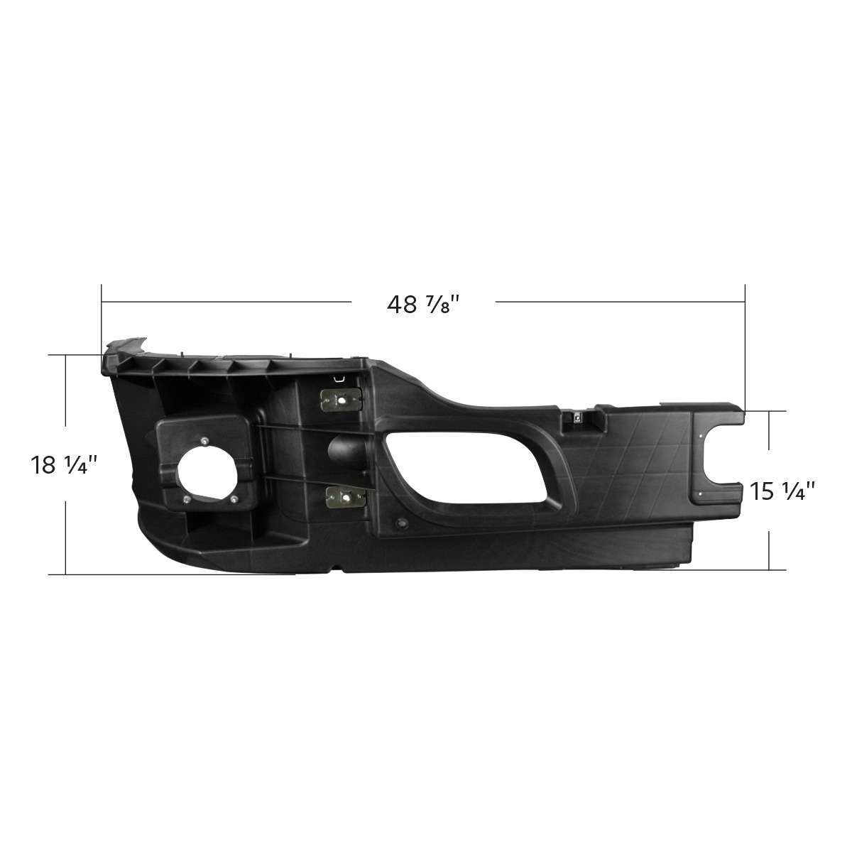 Bumper Reinforcement With Fog Light Holes For 2013-2021 Kenworth T680-Passenger - Thumbnail 6