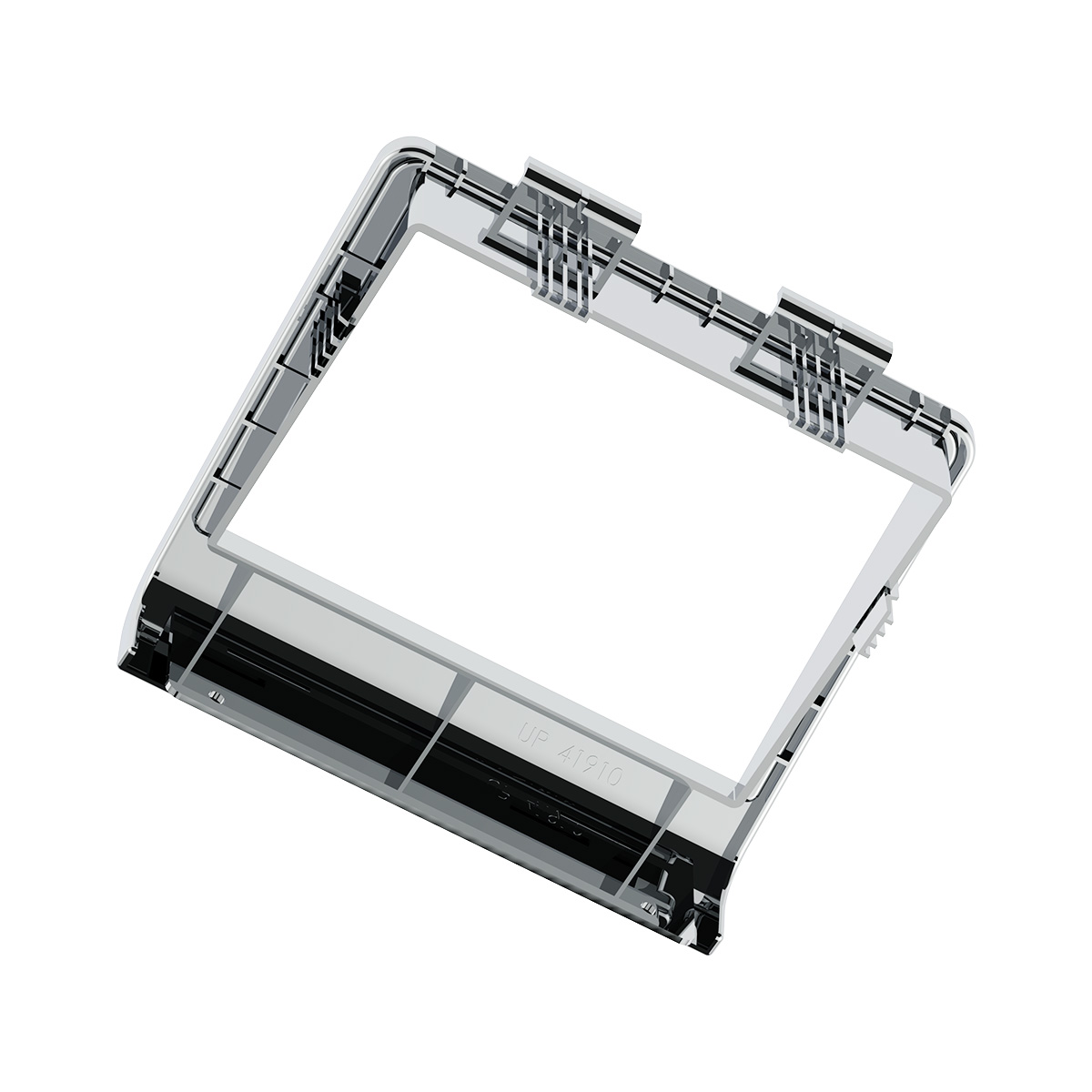 Chrome Plastic Upper CB Trim For Freightliner - Thumbnail 4