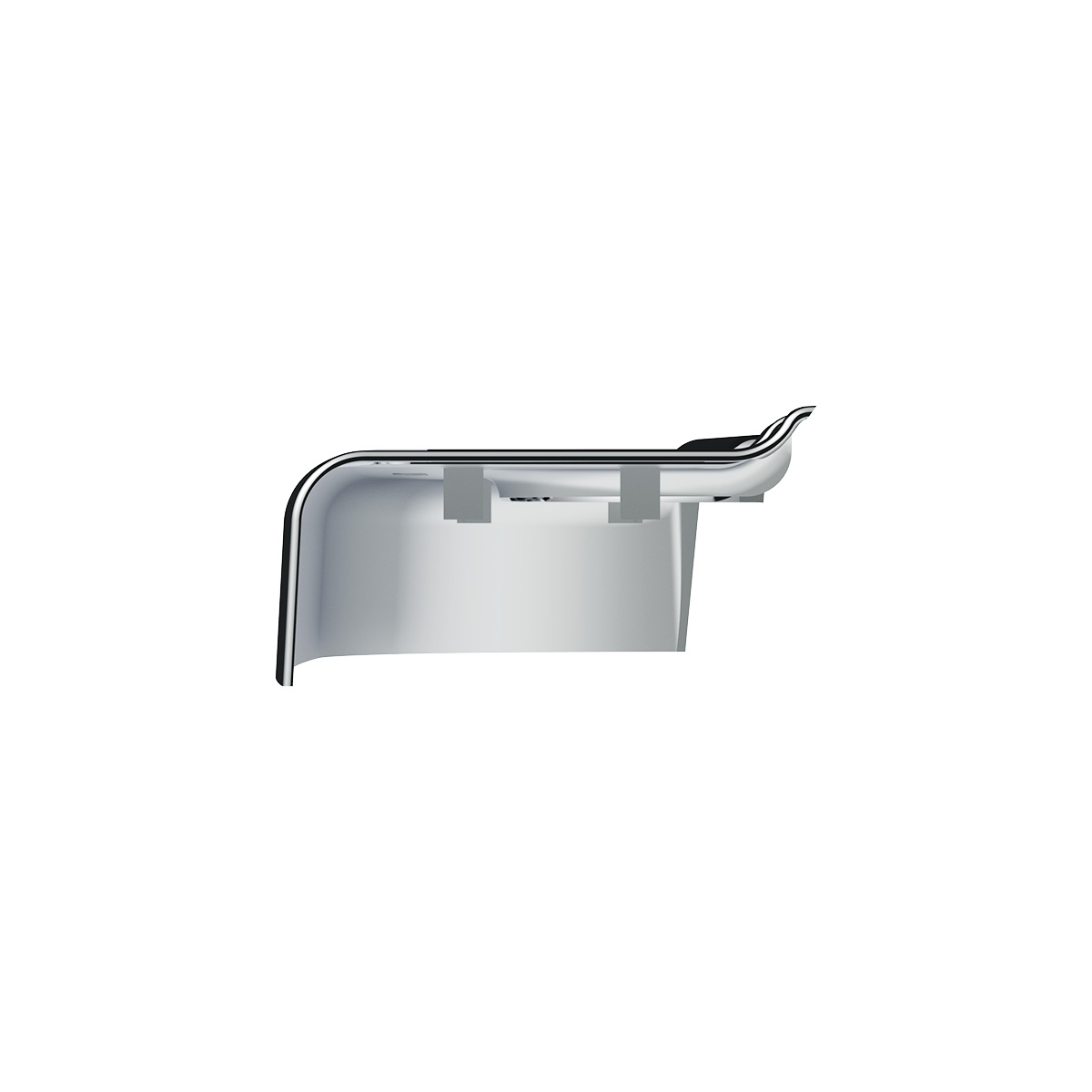 Chrome Plastic Door Armrest Covers For Freightliner Columbia (2001-2012) - Driver - Thumbnail 3