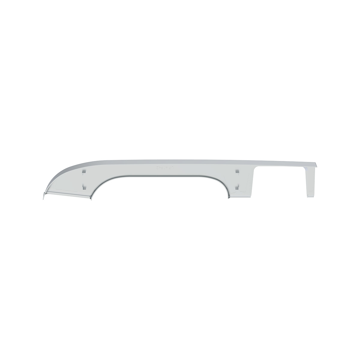 Chrome Plastic Door Armrest Covers For Freightliner Columbia (2001-2012) - Driver - Thumbnail 4