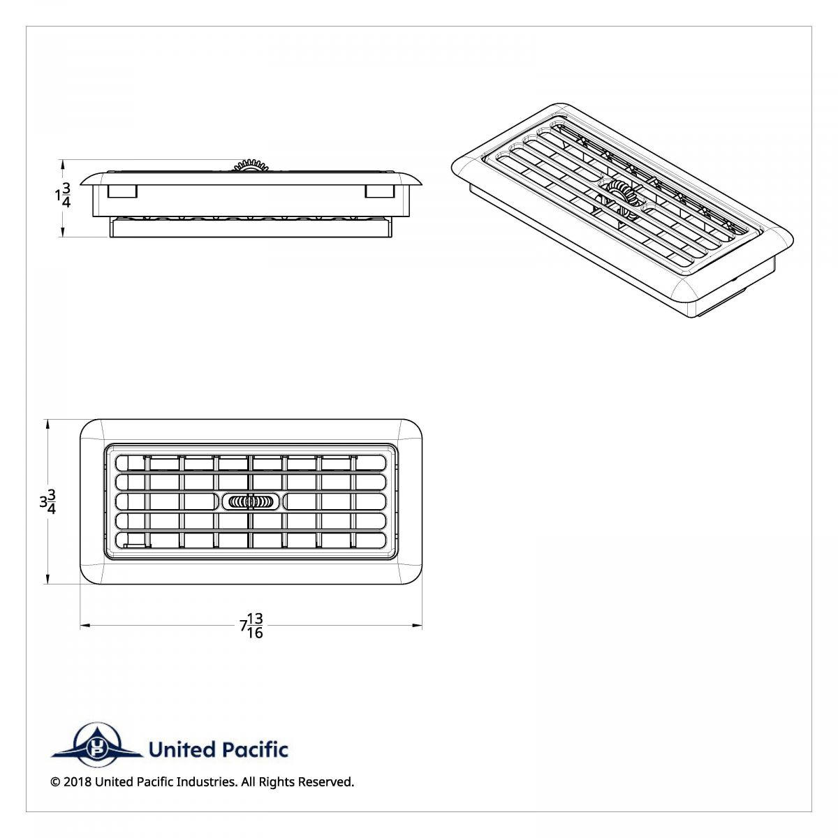 Sleeper Cab A/C Vent For Freightliner - Thumbnail 5