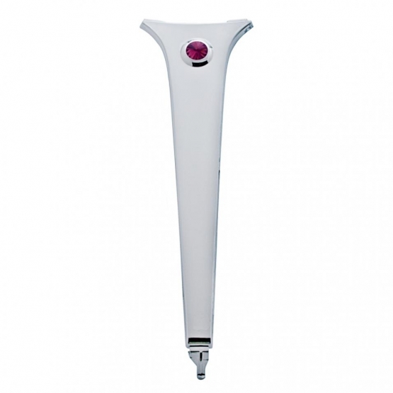 Chrome Center Dash Trim W/Crystal For Columbia (2004-20), Century (1997-10), & Coronado (2003-10), Purple