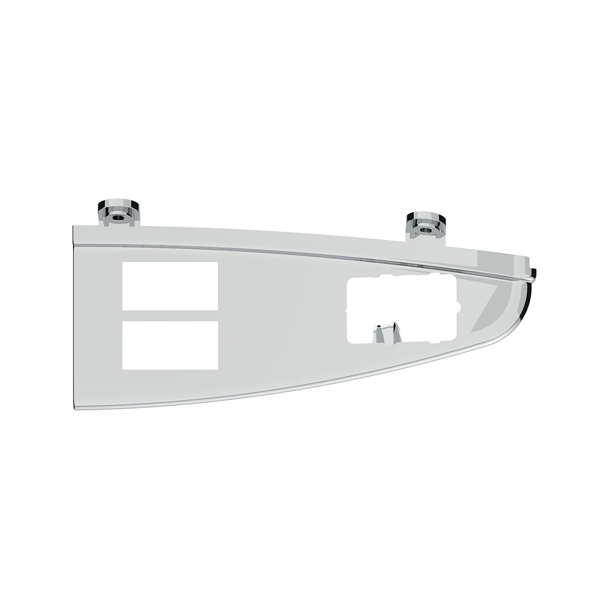 Chrome Window Switch Panel With Power Windows/Mirrors - Driver